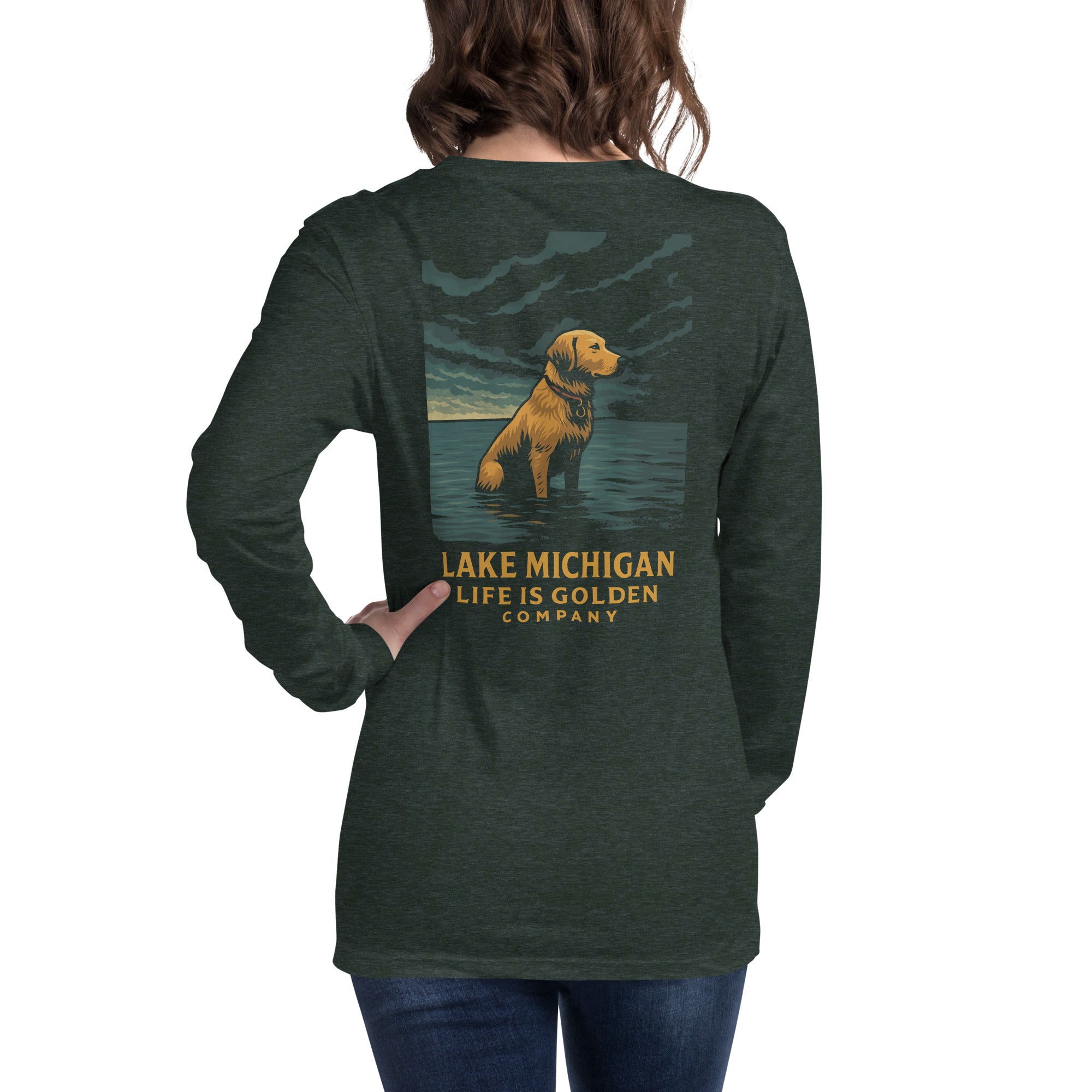 Lake Michigan Custom Long Sleeve