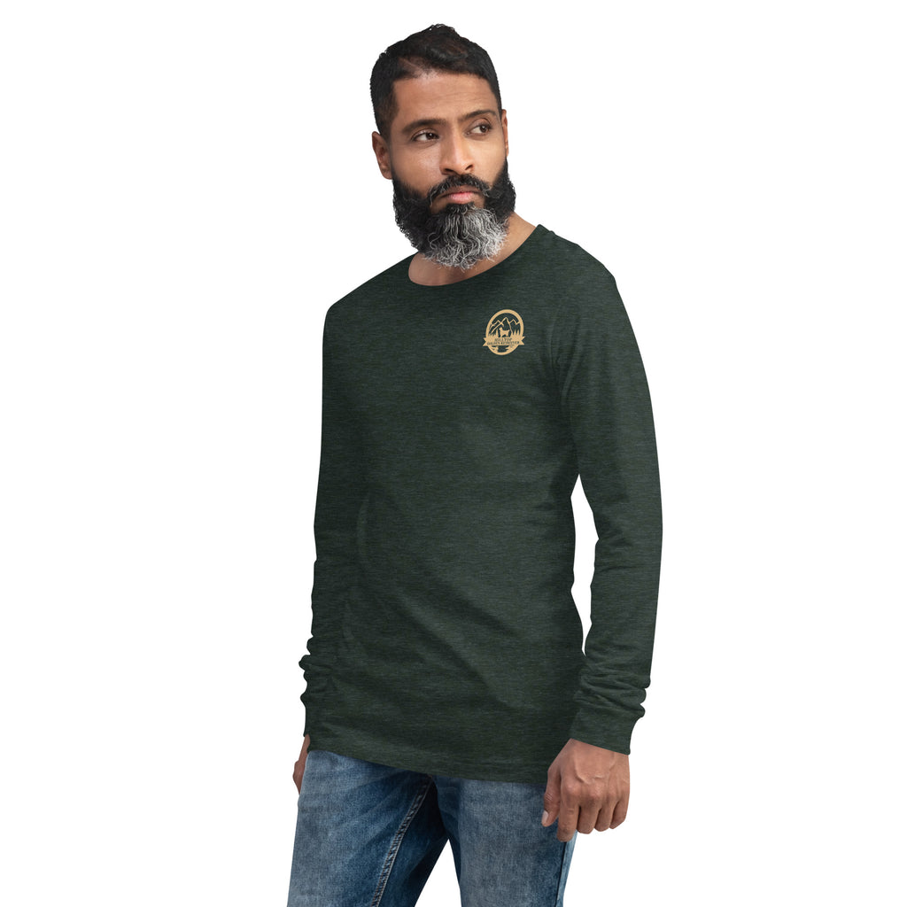 Hilltop Golden Retriever Unisex Long Sleeve Tee