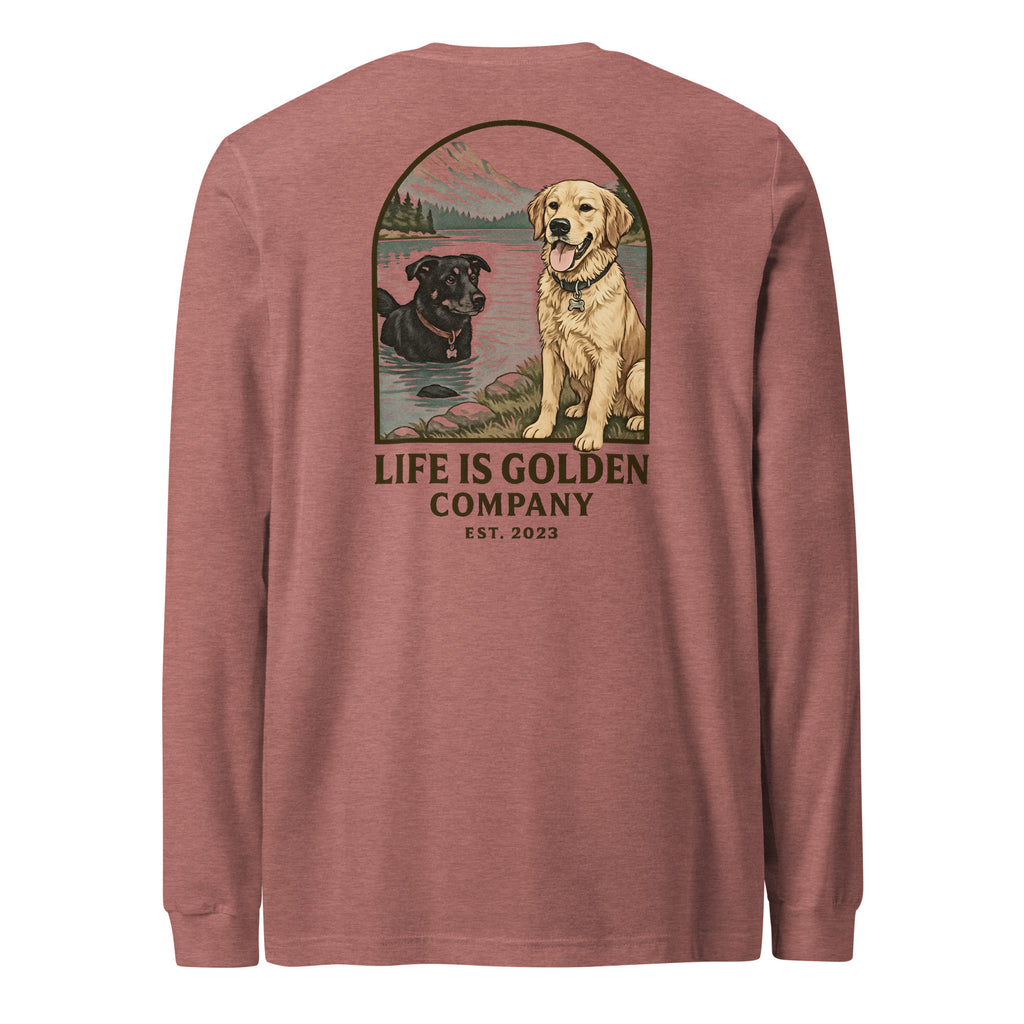 Mountain Swim Unisex Long Sleeve Tee