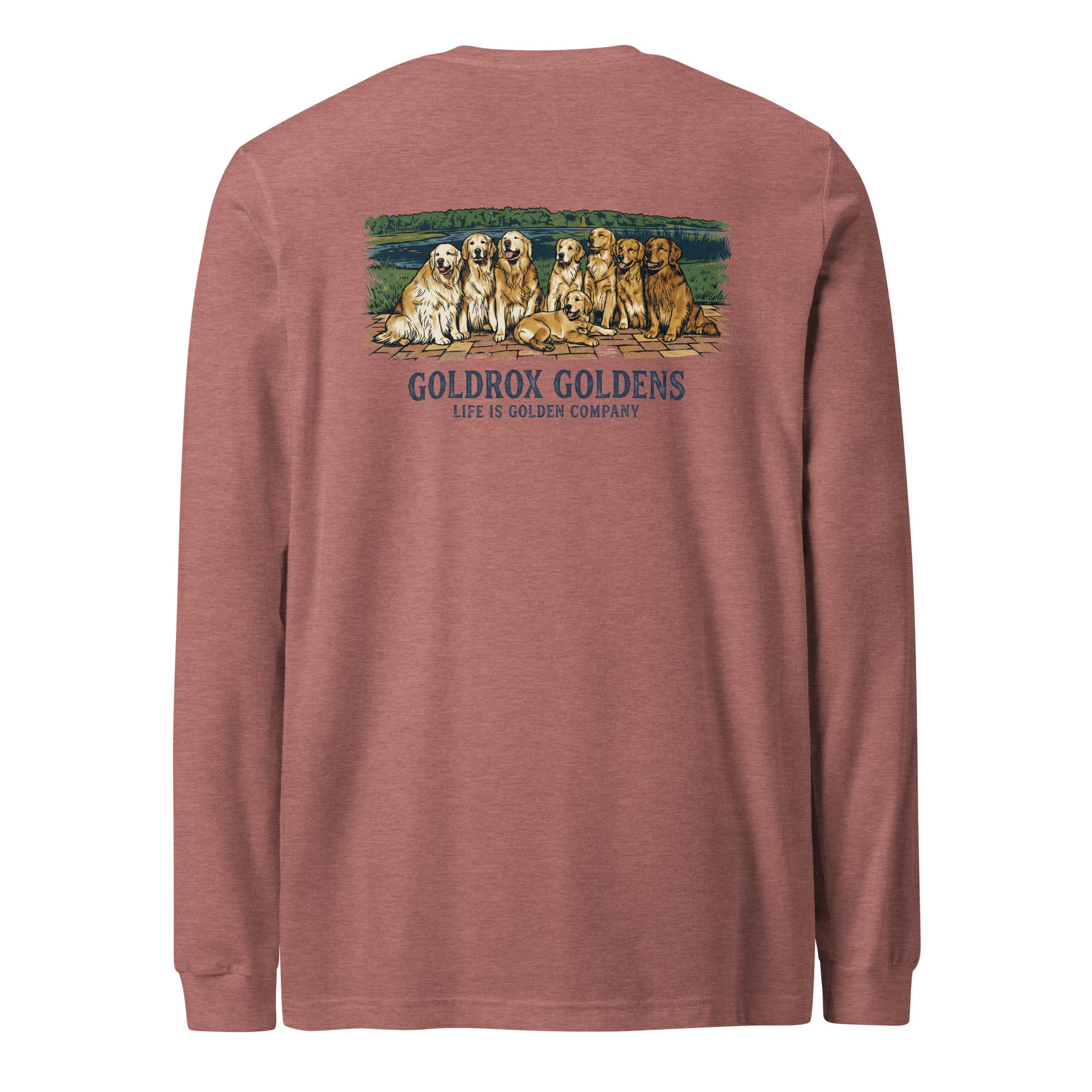 GoldRox - Shades Of Gold Unisex Long Sleeve Tee