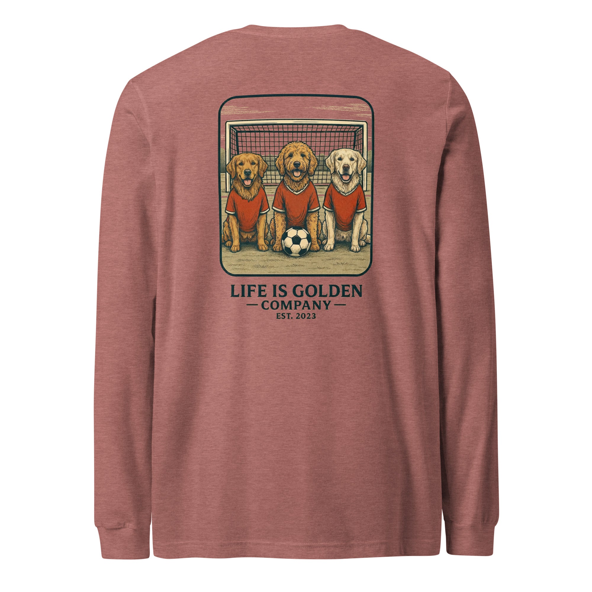 Golden United Doodle Unisex Long Sleeve Tee