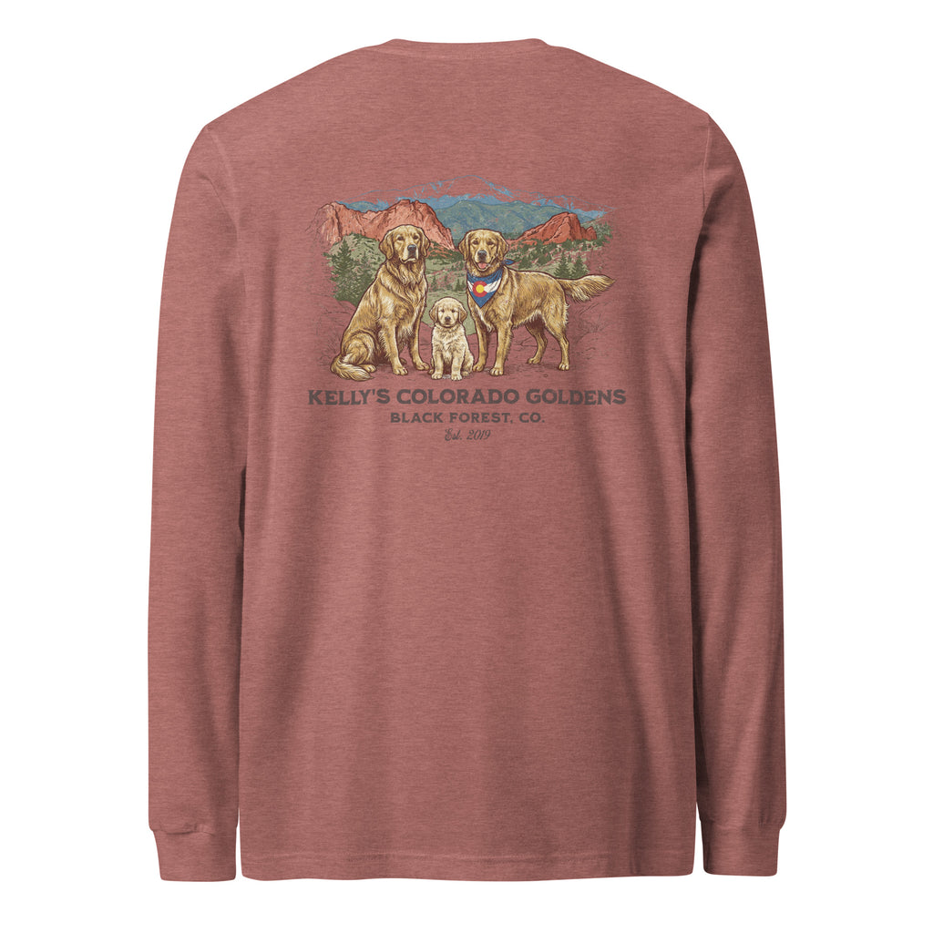 Kelly's CO Goldens Unisex Long Sleeve Tee