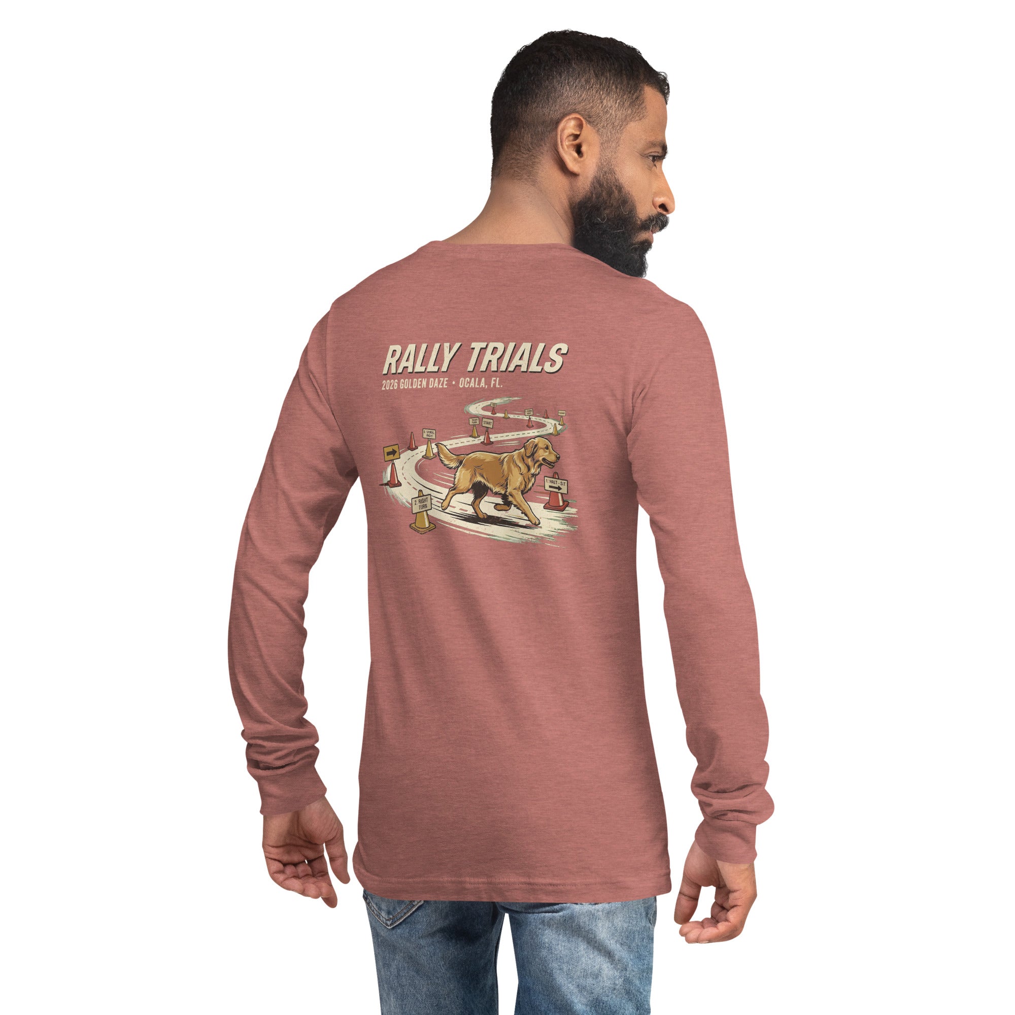 Golden Daze Rally Trials Unisex Long Sleeve Tee