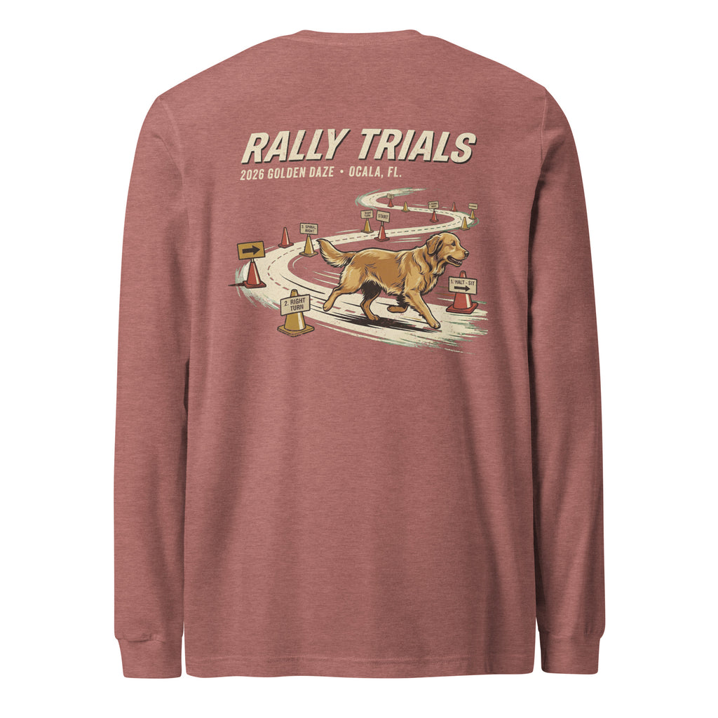 Golden Daze Rally Trials Unisex Long Sleeve Tee