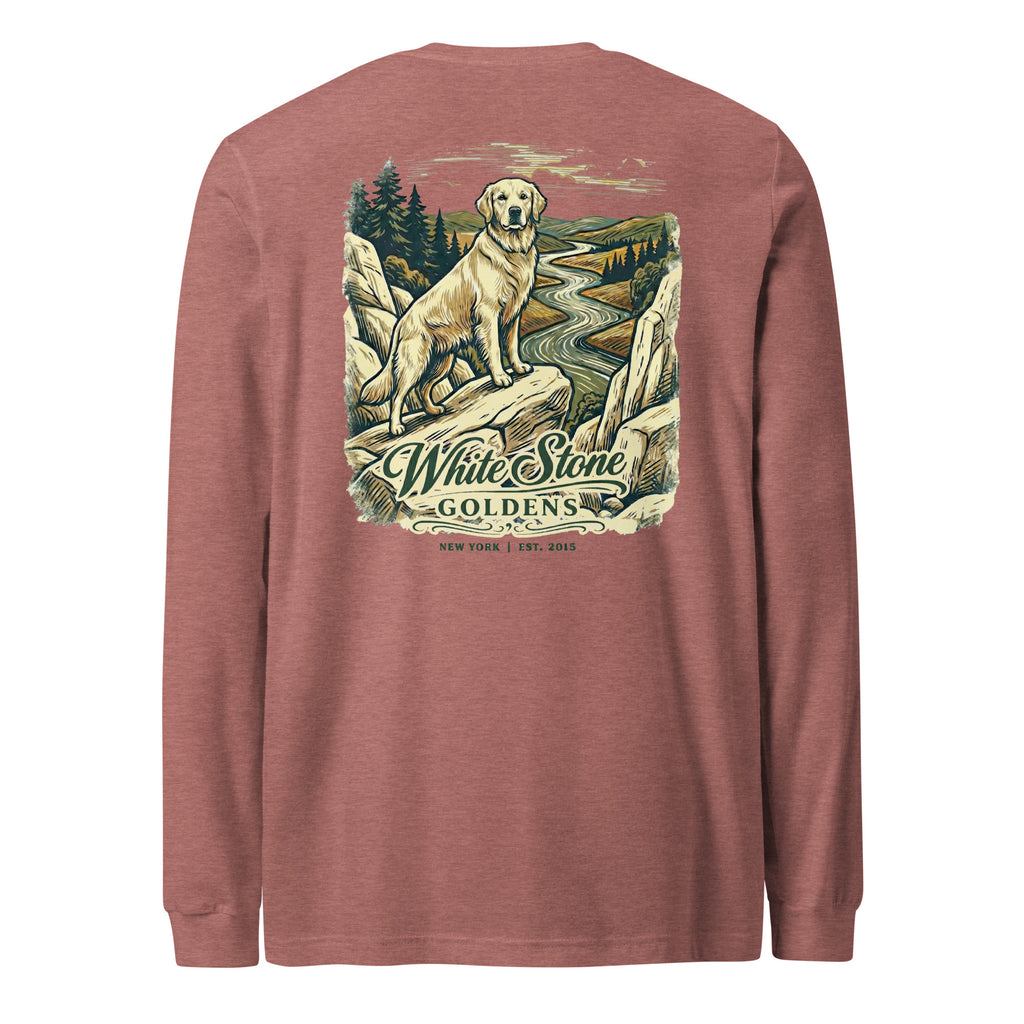 White Stone Goldens Unisex Long Sleeve Tee