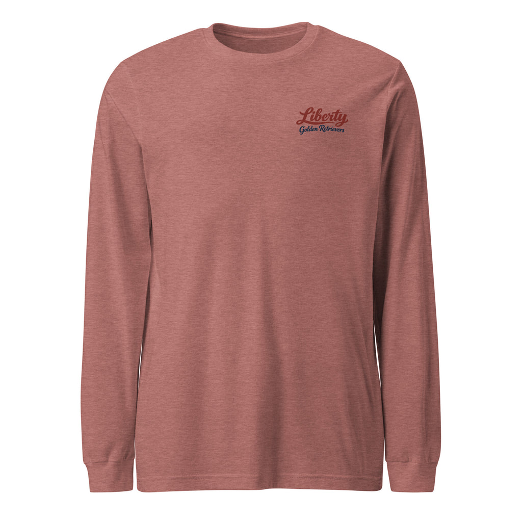 Liberty Goldens Christmas Unisex Long Sleeve Tee