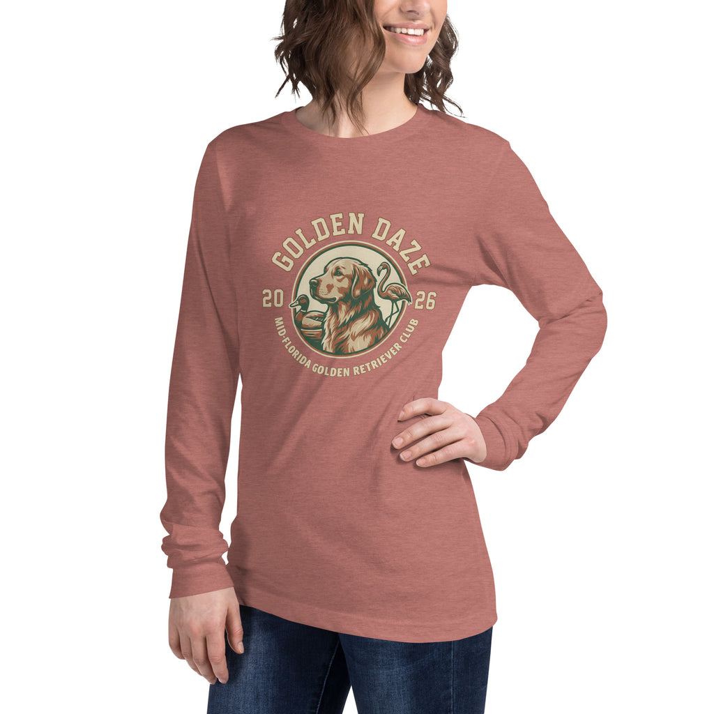 Golden Daze 2026 Unisex Long Sleeve Tee