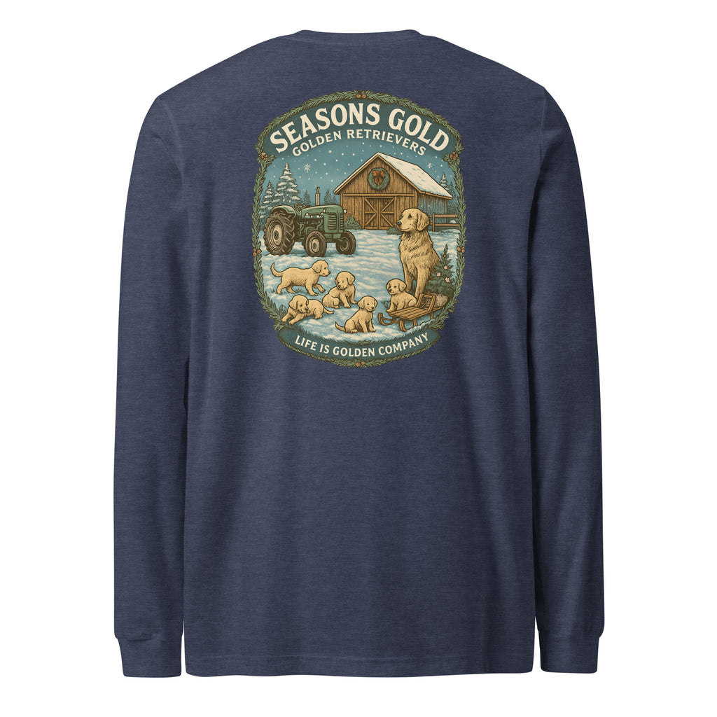 Seasons Gold Winter Unisex Long Sleeve Tee