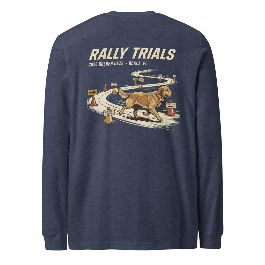 Golden Daze Rally Trials Unisex Long Sleeve Tee