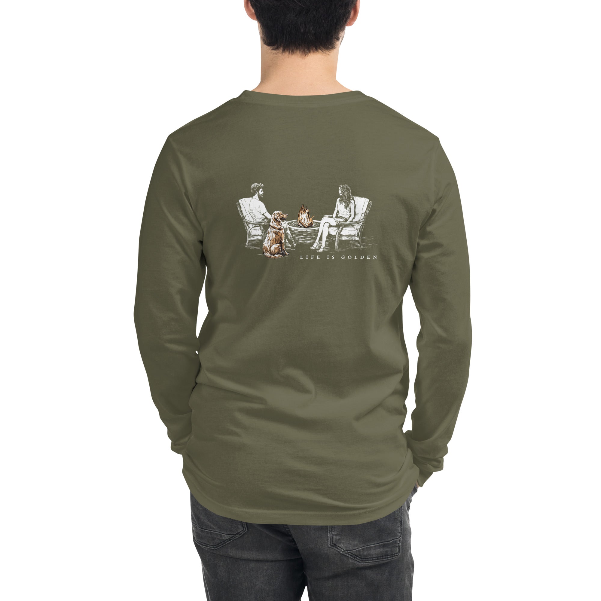 Golden Firepit Long Sleeve