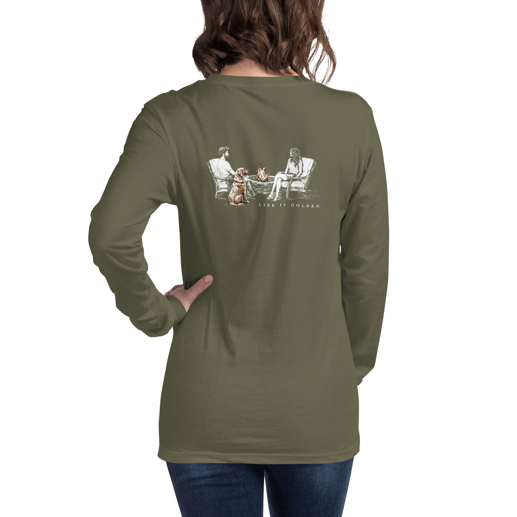 Golden Firepit Long Sleeve