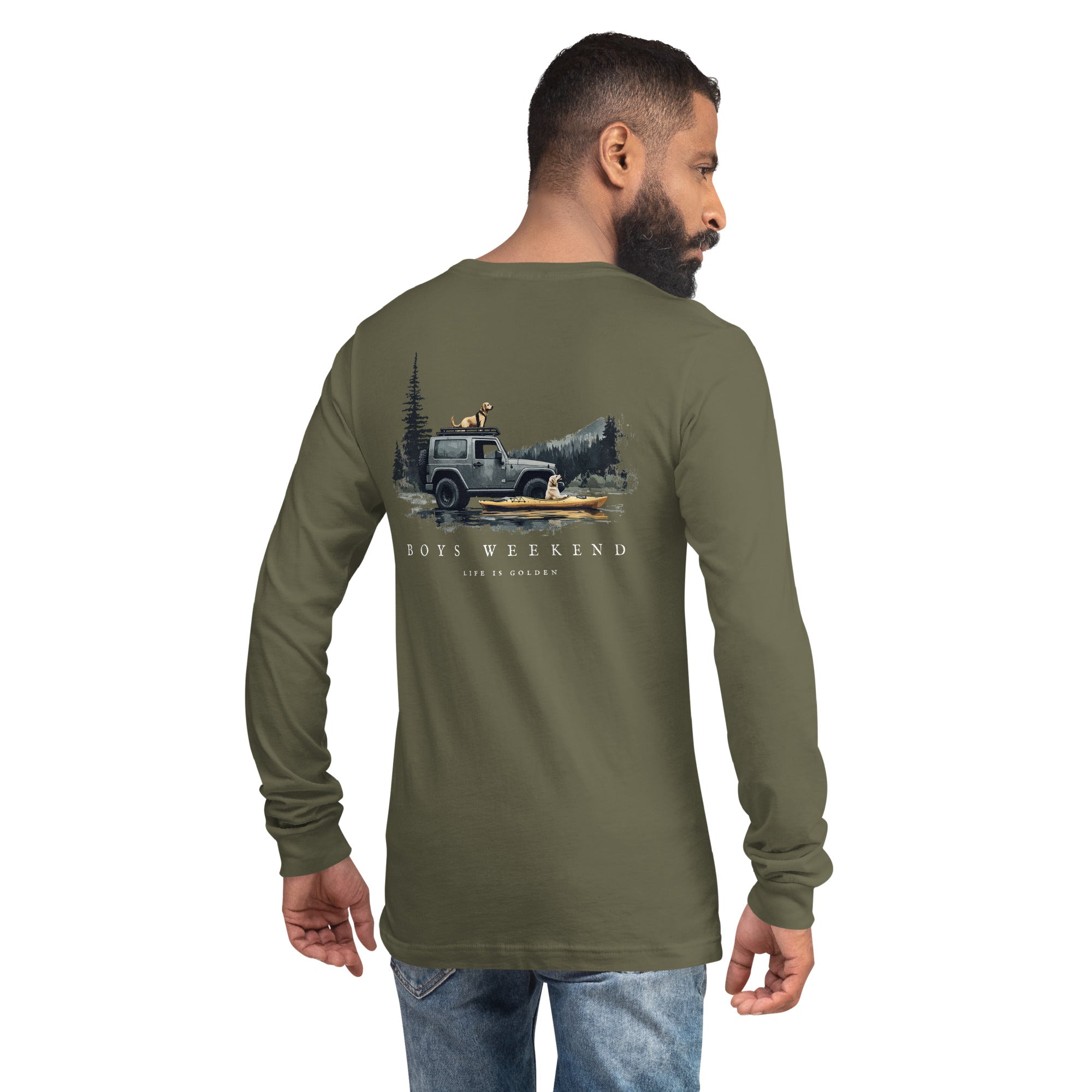 Boys Lake Weekend Long Sleeve