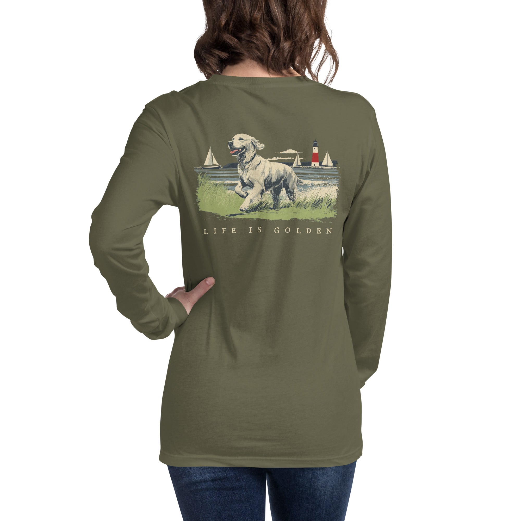 Beach Day Retriever Long Sleeve