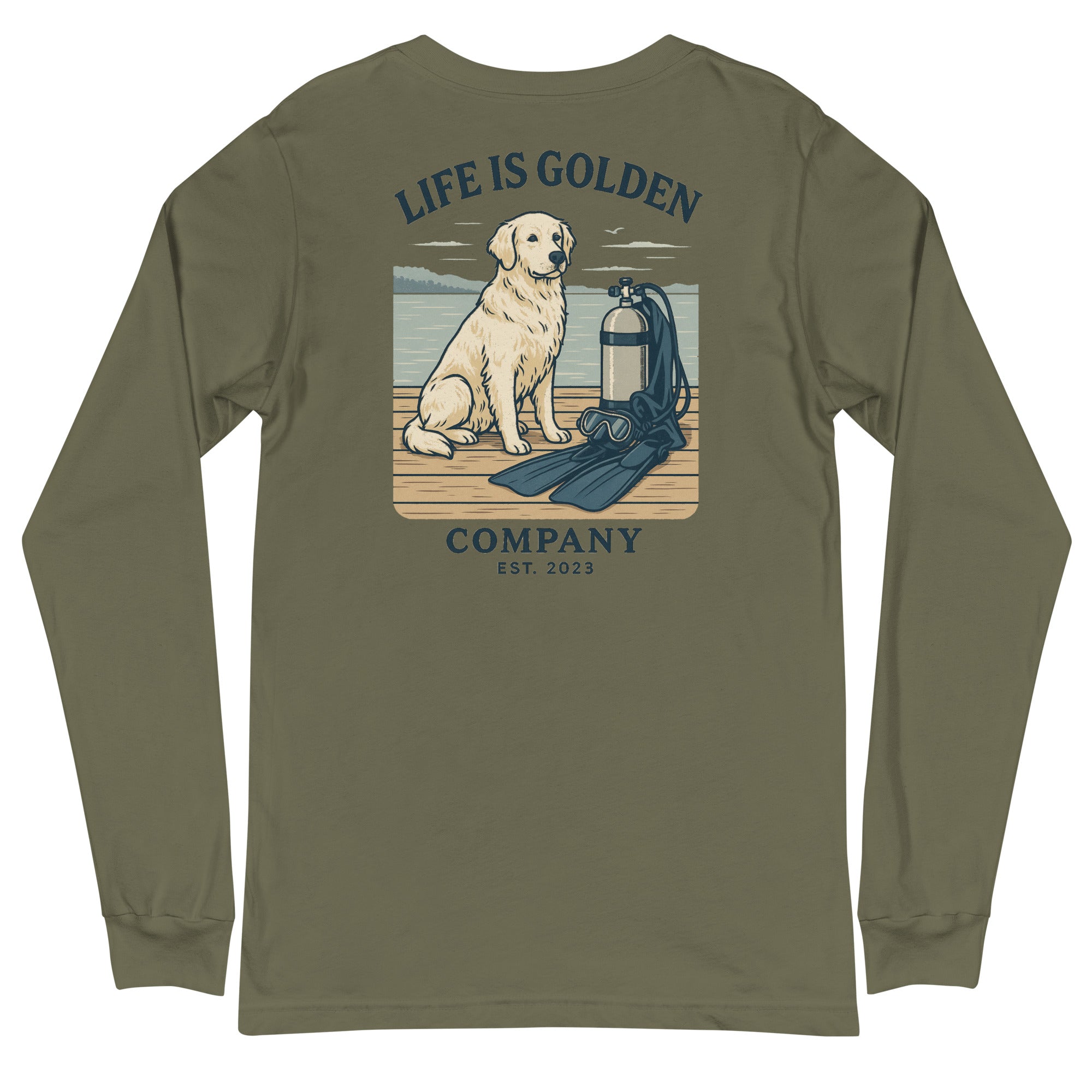 Scuba Pup Long Sleeve