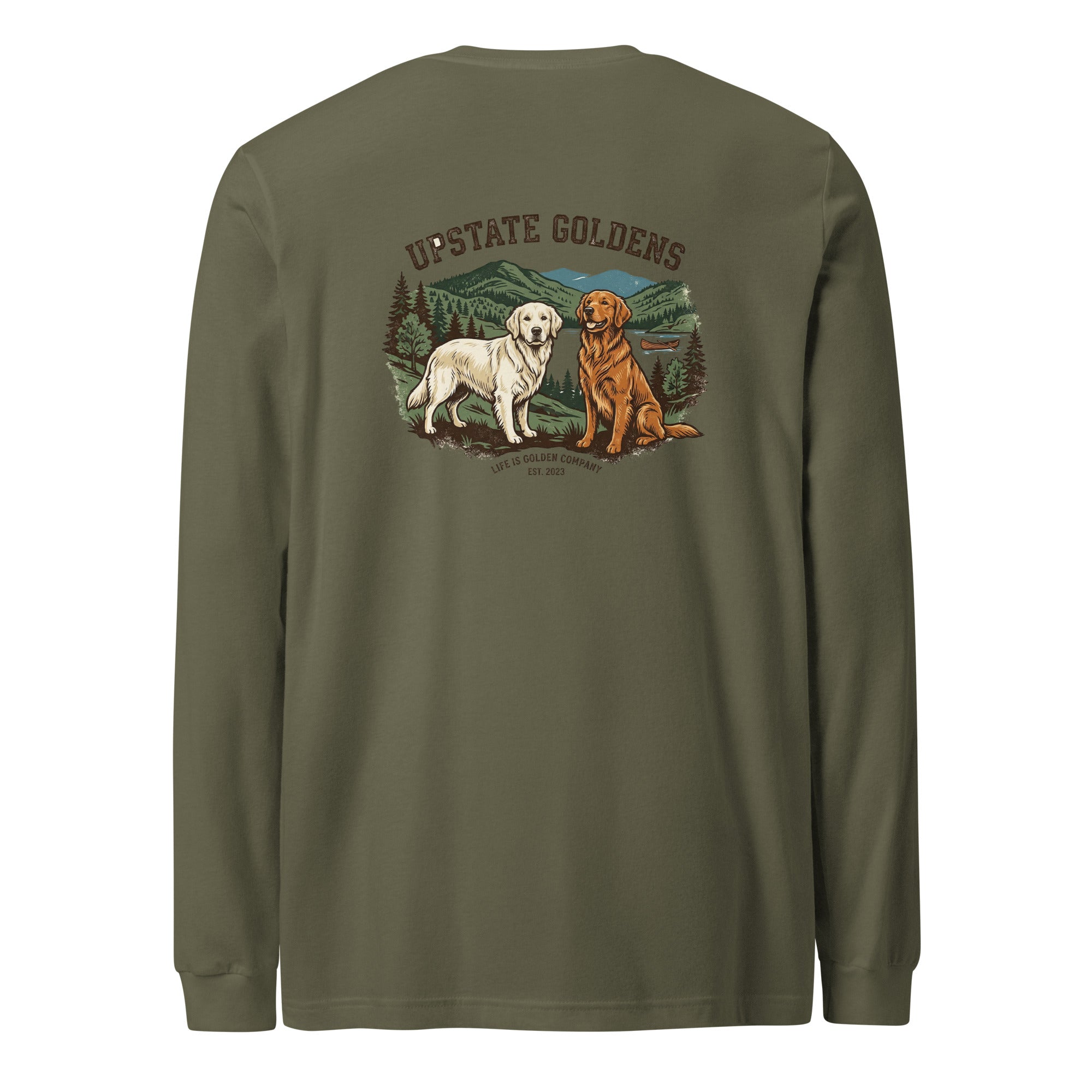 Upstate Goldens Unisex Long Sleeve Tee