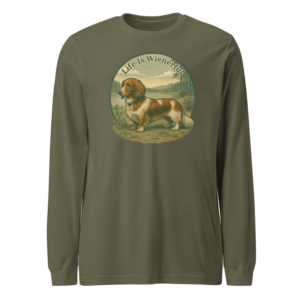 Life is Wienerful Unisex Long Sleeve Tee