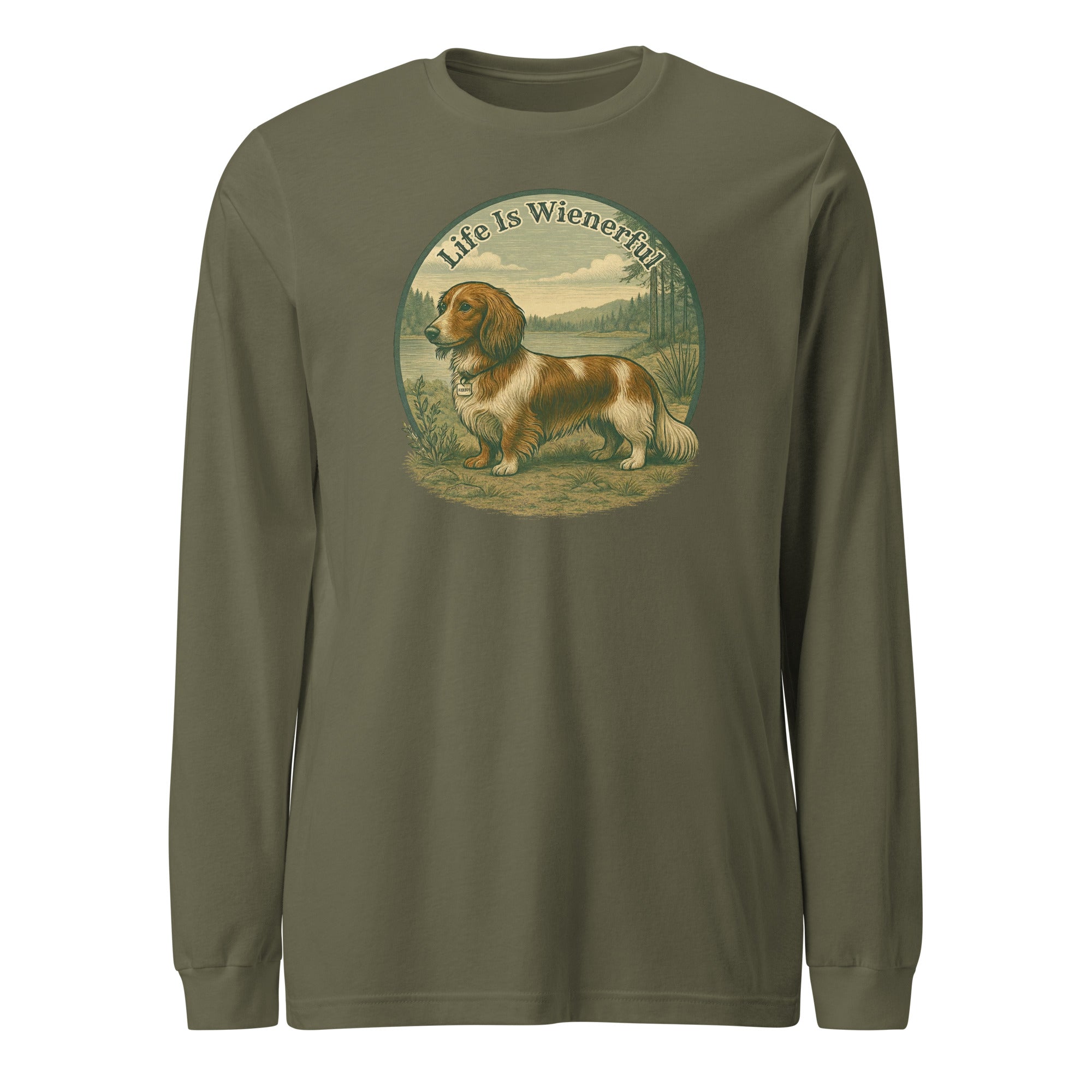 Life is Wienerful Unisex Long Sleeve Tee