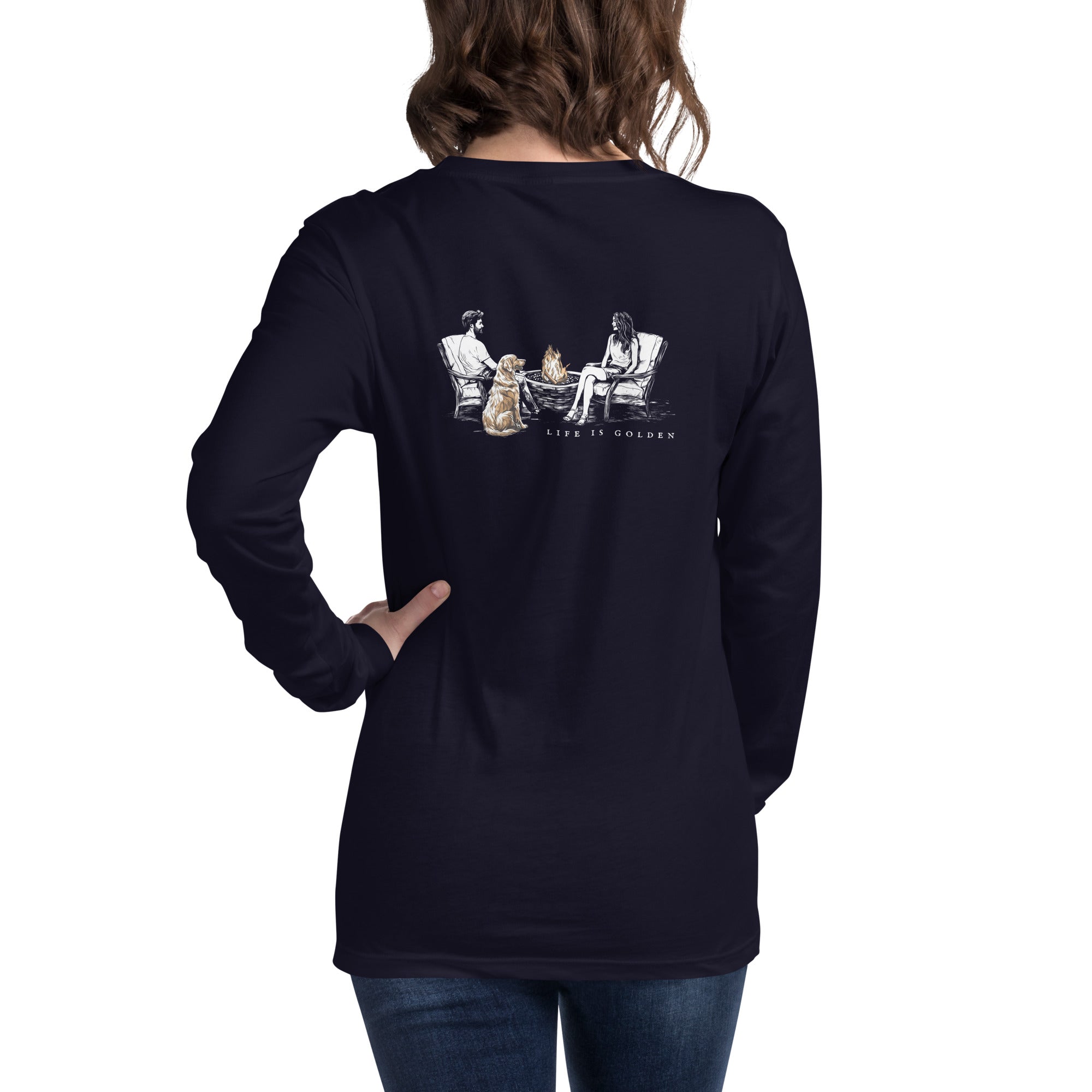 Golden Firepit Long Sleeve
