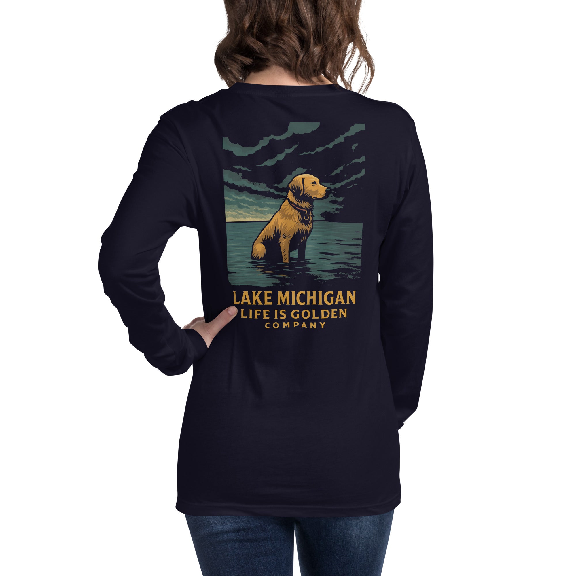 Lake Michigan Custom Long Sleeve