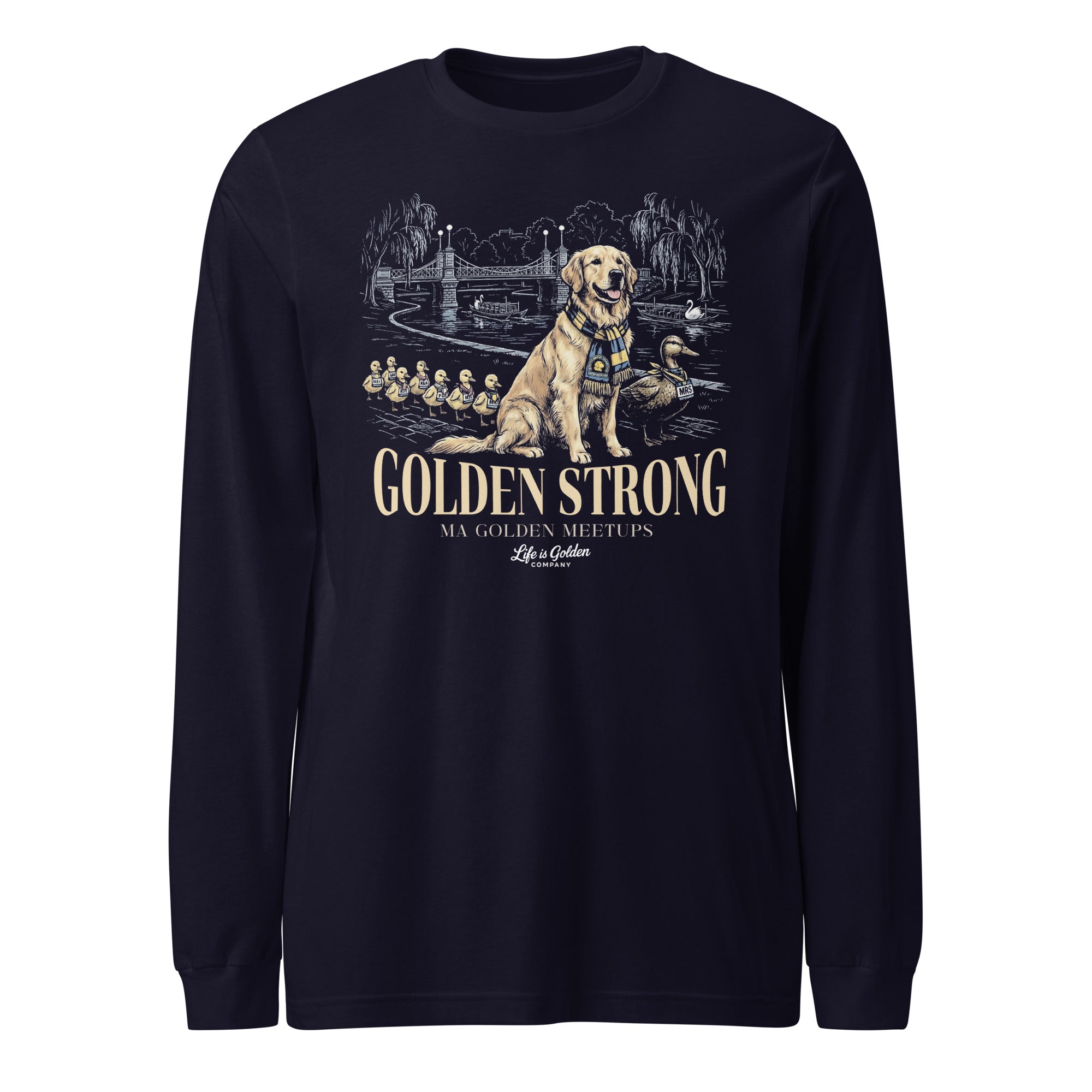 Make Way For Goldens Unisex Long Sleeve Tee