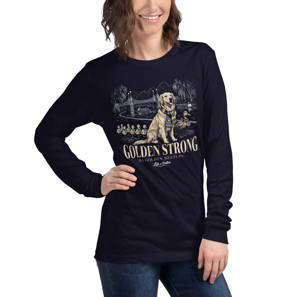 Make Way For Goldens Unisex Long Sleeve Tee