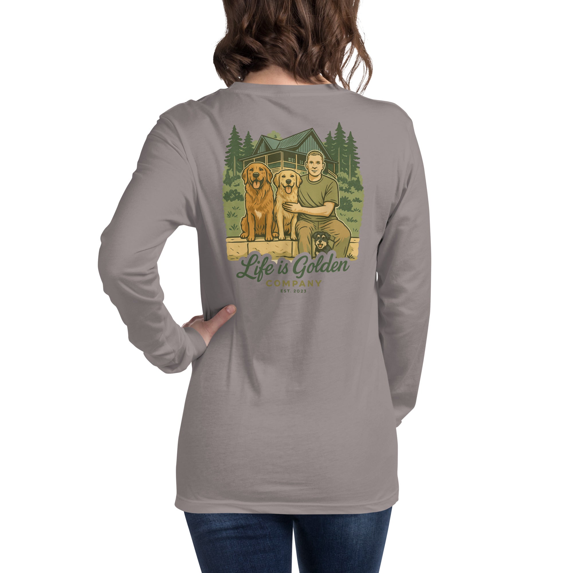 Cabin Company Unisex Long Sleeve Tee