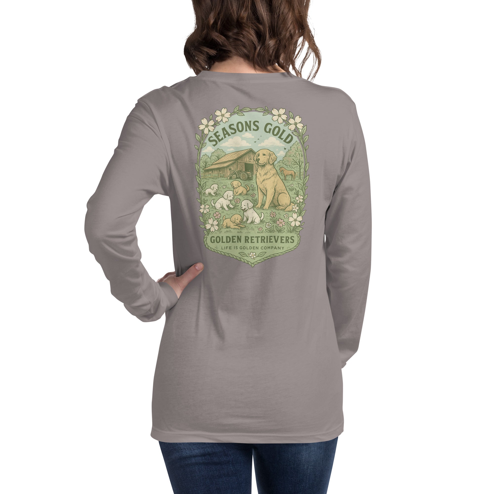 Seasons Gold Spring Unisex Long Sleeve Tee