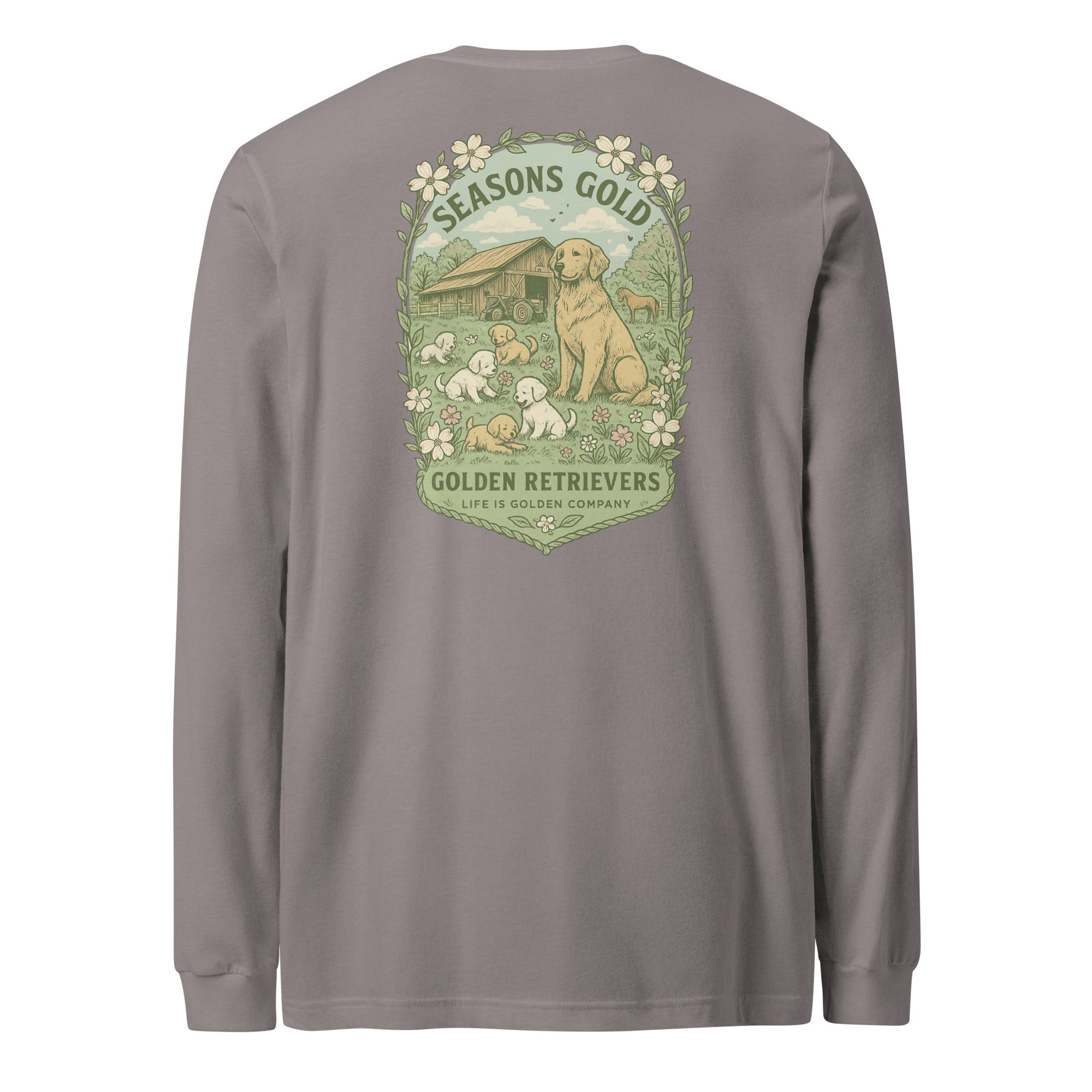 Seasons Gold Spring Unisex Long Sleeve Tee