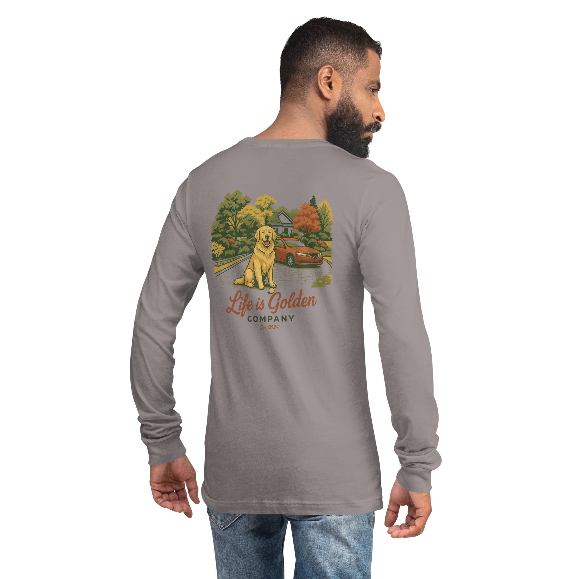 His Favorite Ride Unisex Long Sleeve Tee