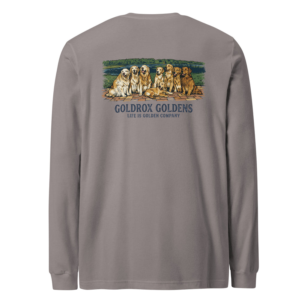 GoldRox - Shades Of Gold Unisex Long Sleeve Tee