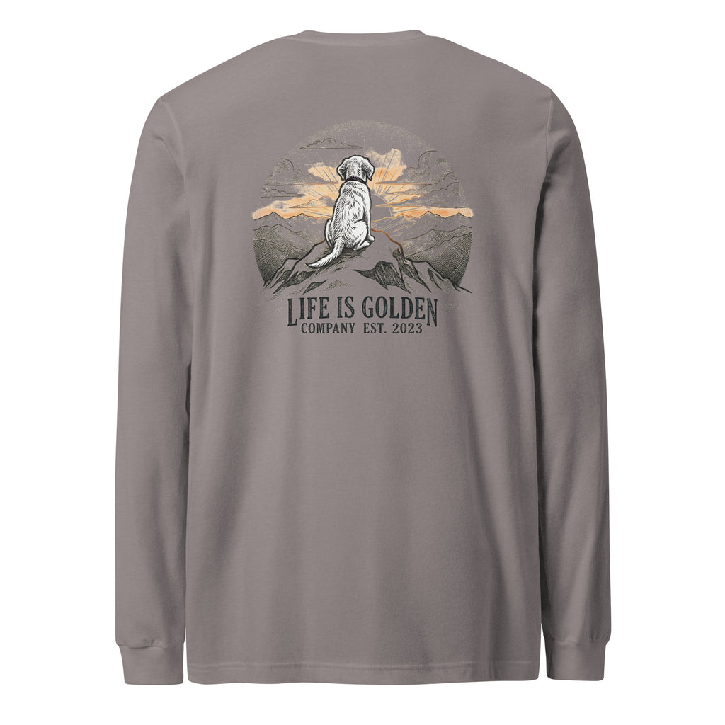 Mountain Sunset Unisex Long Sleeve Tee