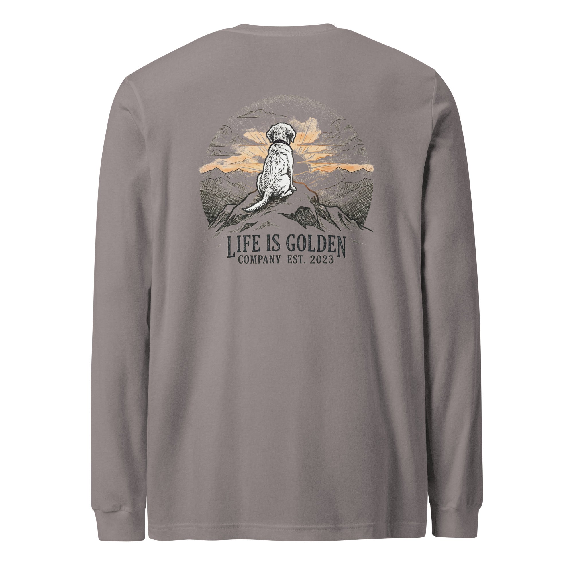 Mountain Sunset Unisex Long Sleeve Tee
