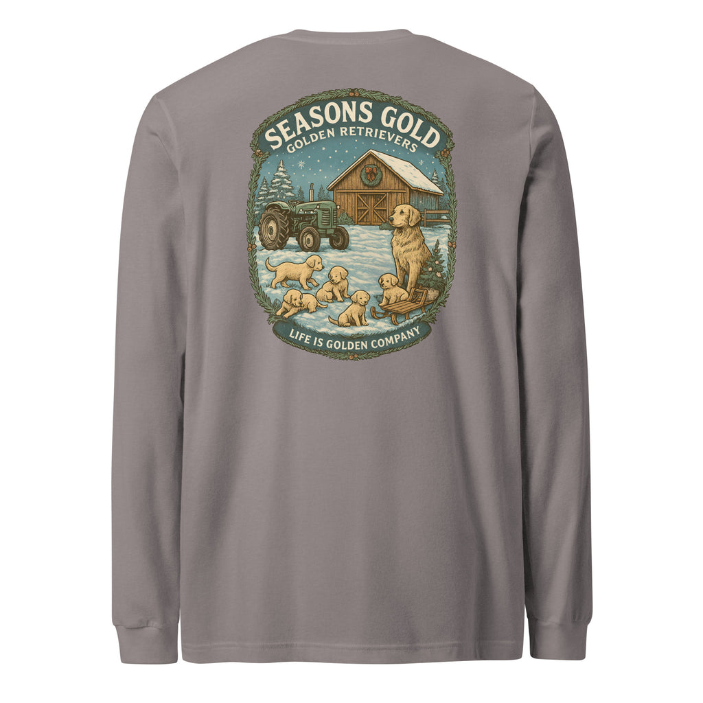 Seasons Gold Winter Unisex Long Sleeve Tee