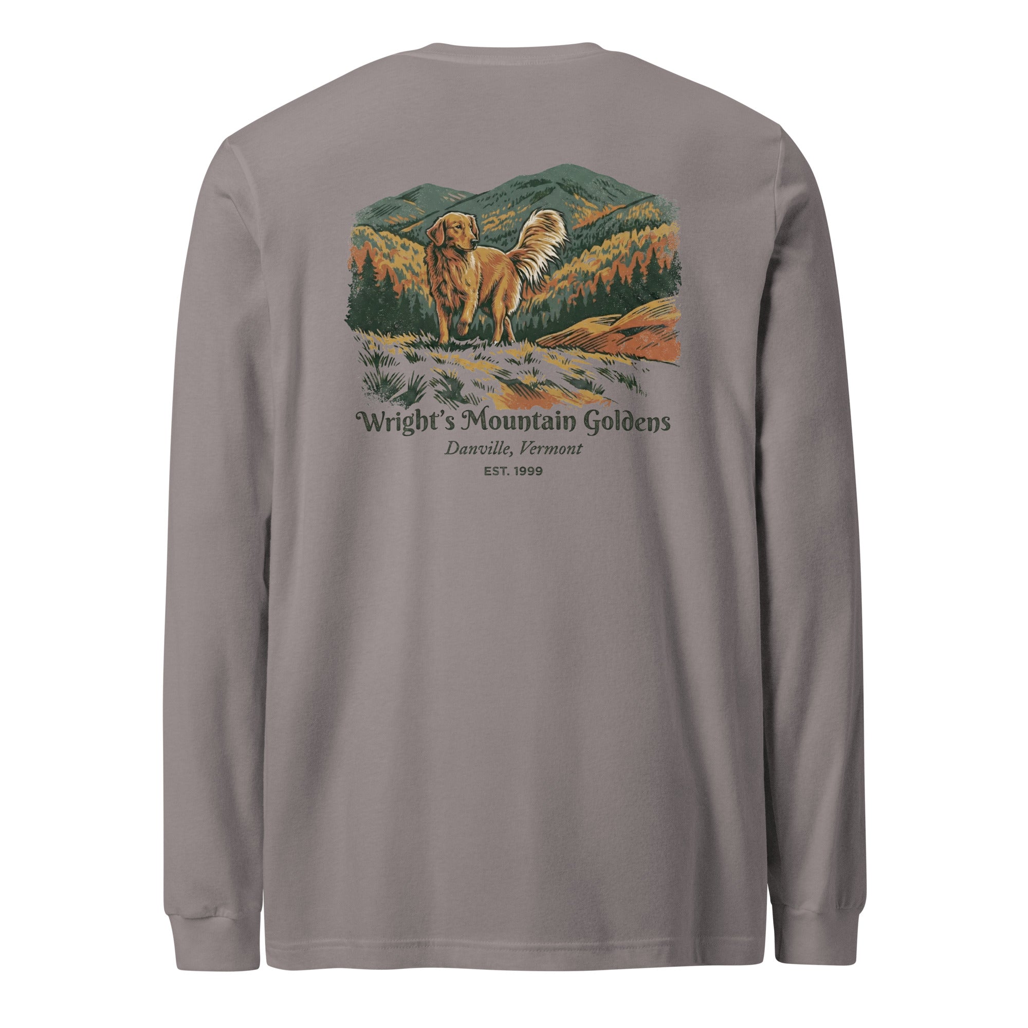 Wright's Mountain Goldens Unisex Long Sleeve Tee