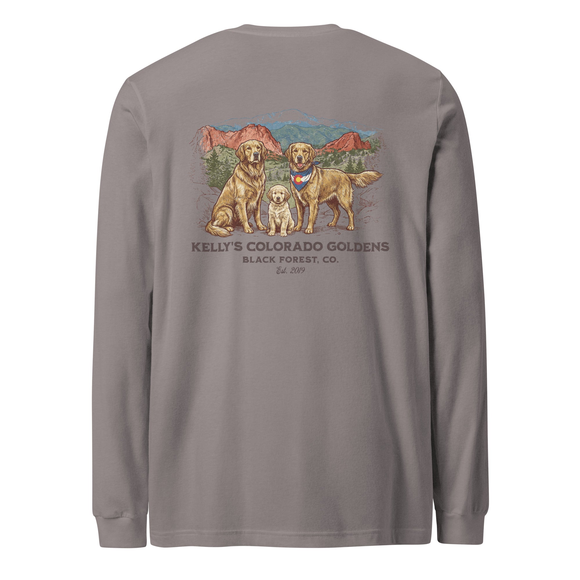 Kelly's CO Goldens Unisex Long Sleeve Tee