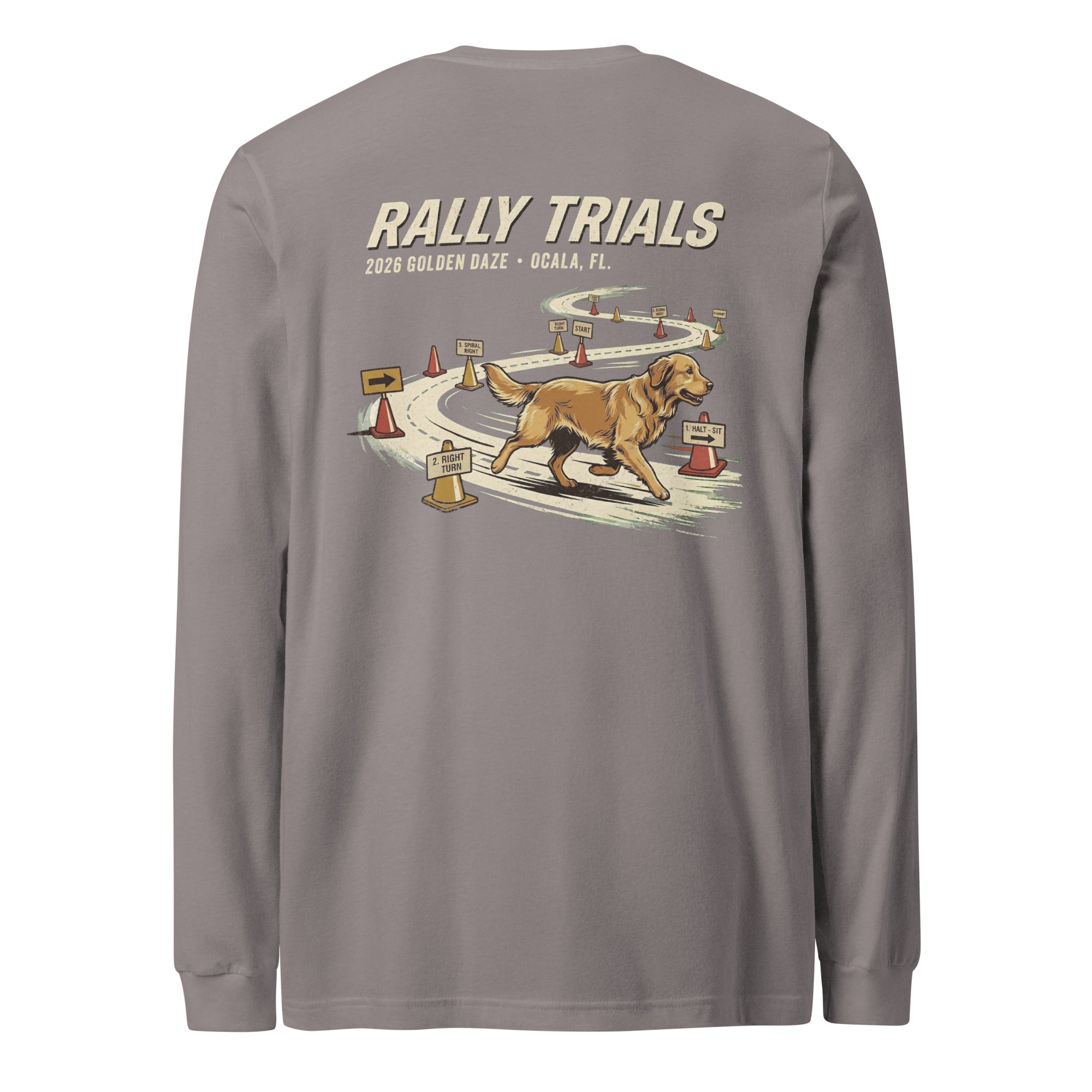 Golden Daze Rally Trials Unisex Long Sleeve Tee