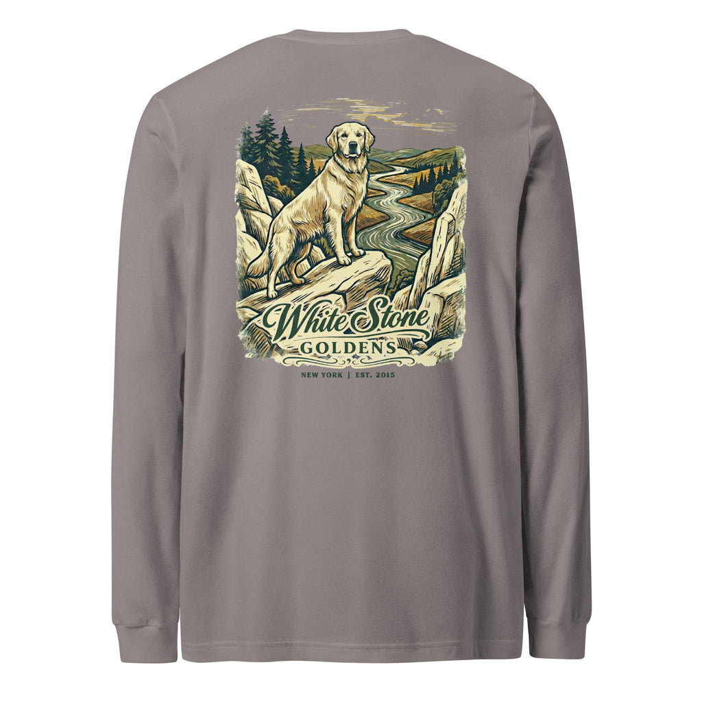 White Stone Goldens Unisex Long Sleeve Tee