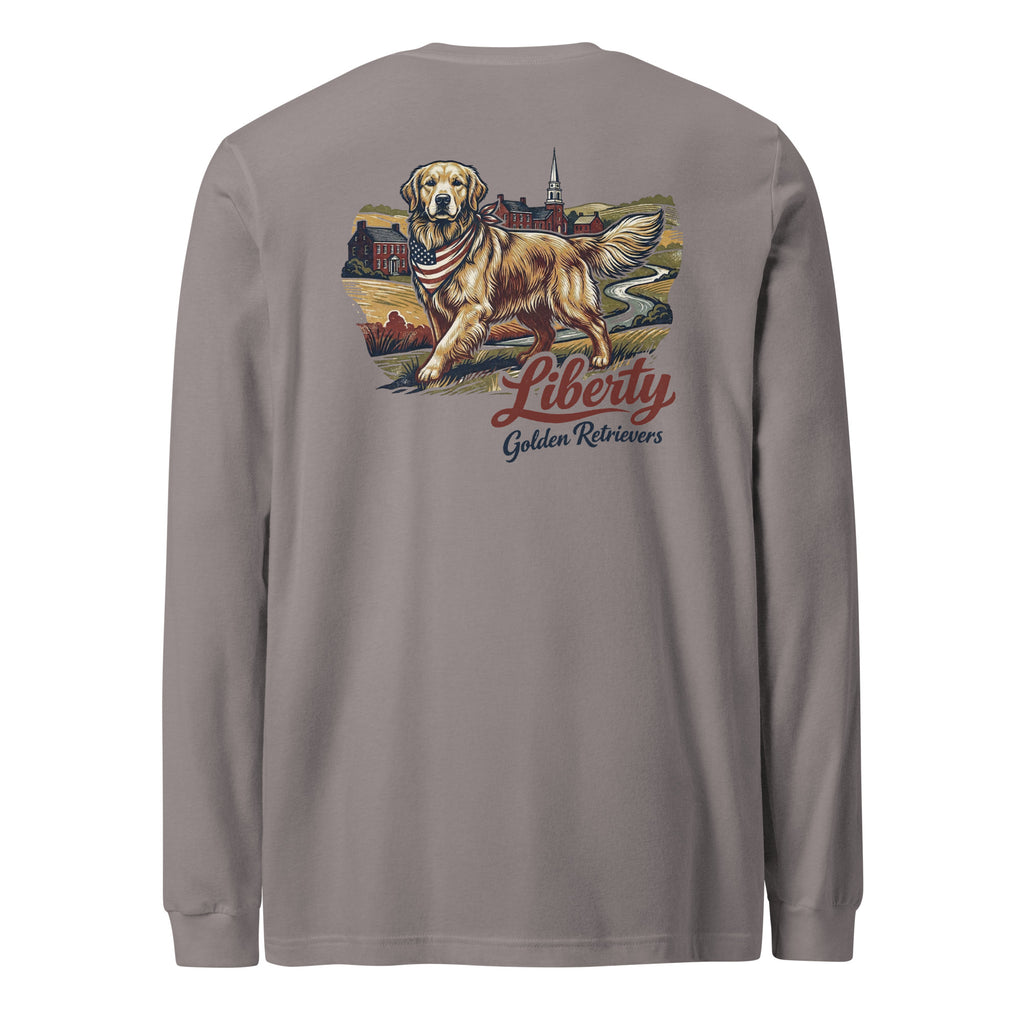 Liberty Golden Retrievers Unisex Long Sleeve Tee