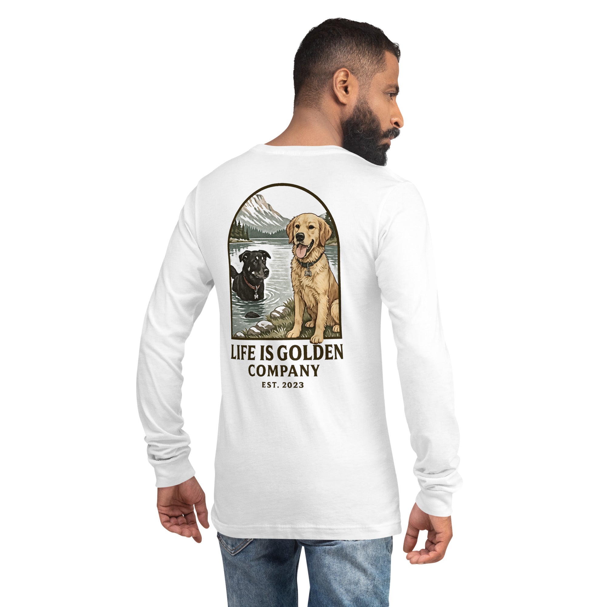 Mountain Swim Unisex Long Sleeve Tee