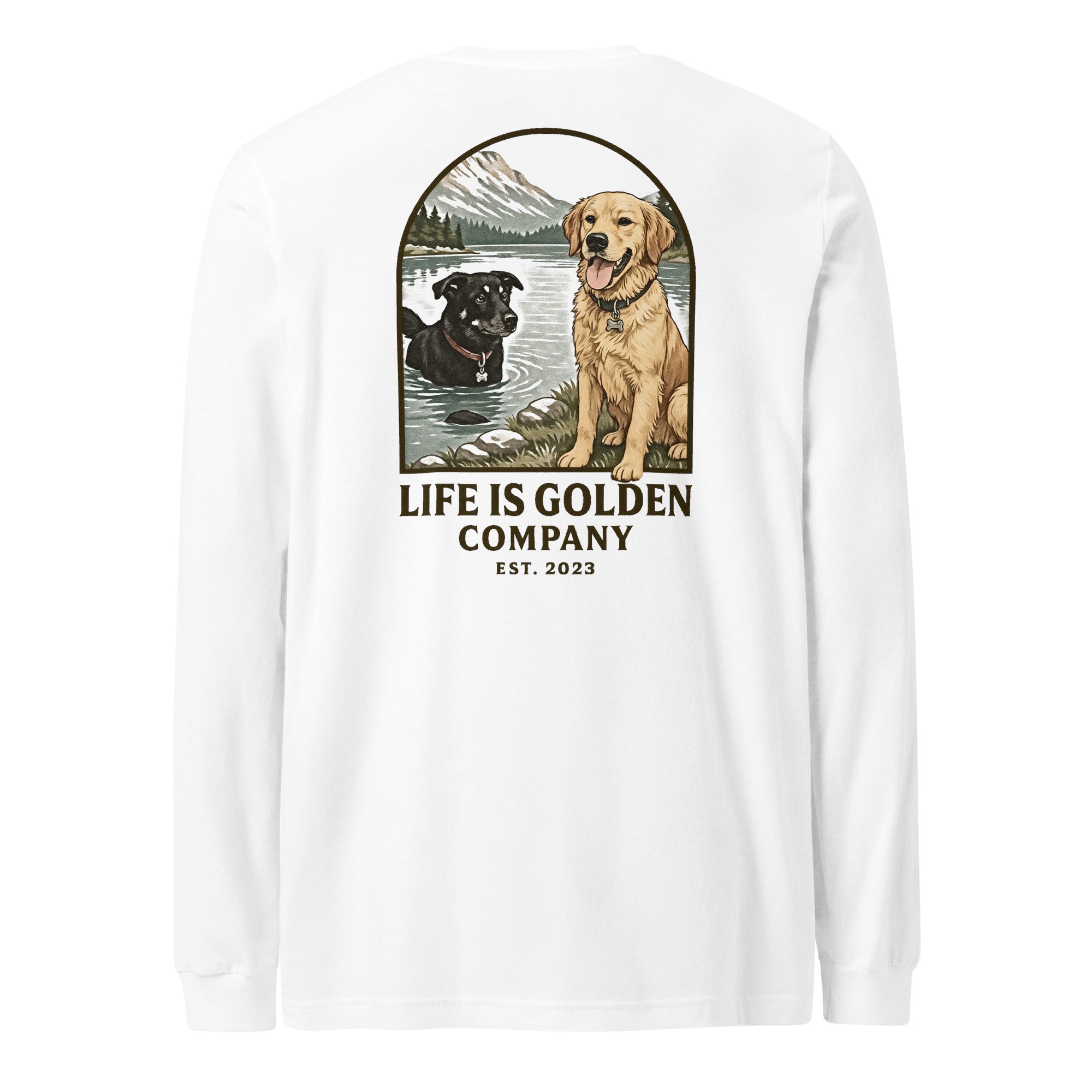 Mountain Swim Unisex Long Sleeve Tee