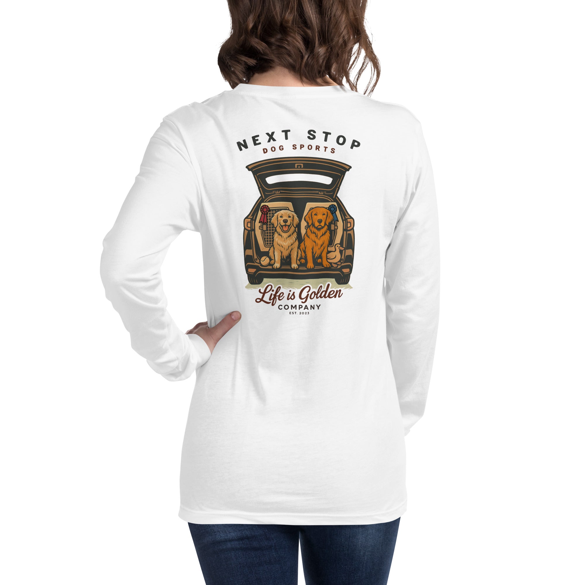 Next Stop: Victory Unisex Long Sleeve Tee