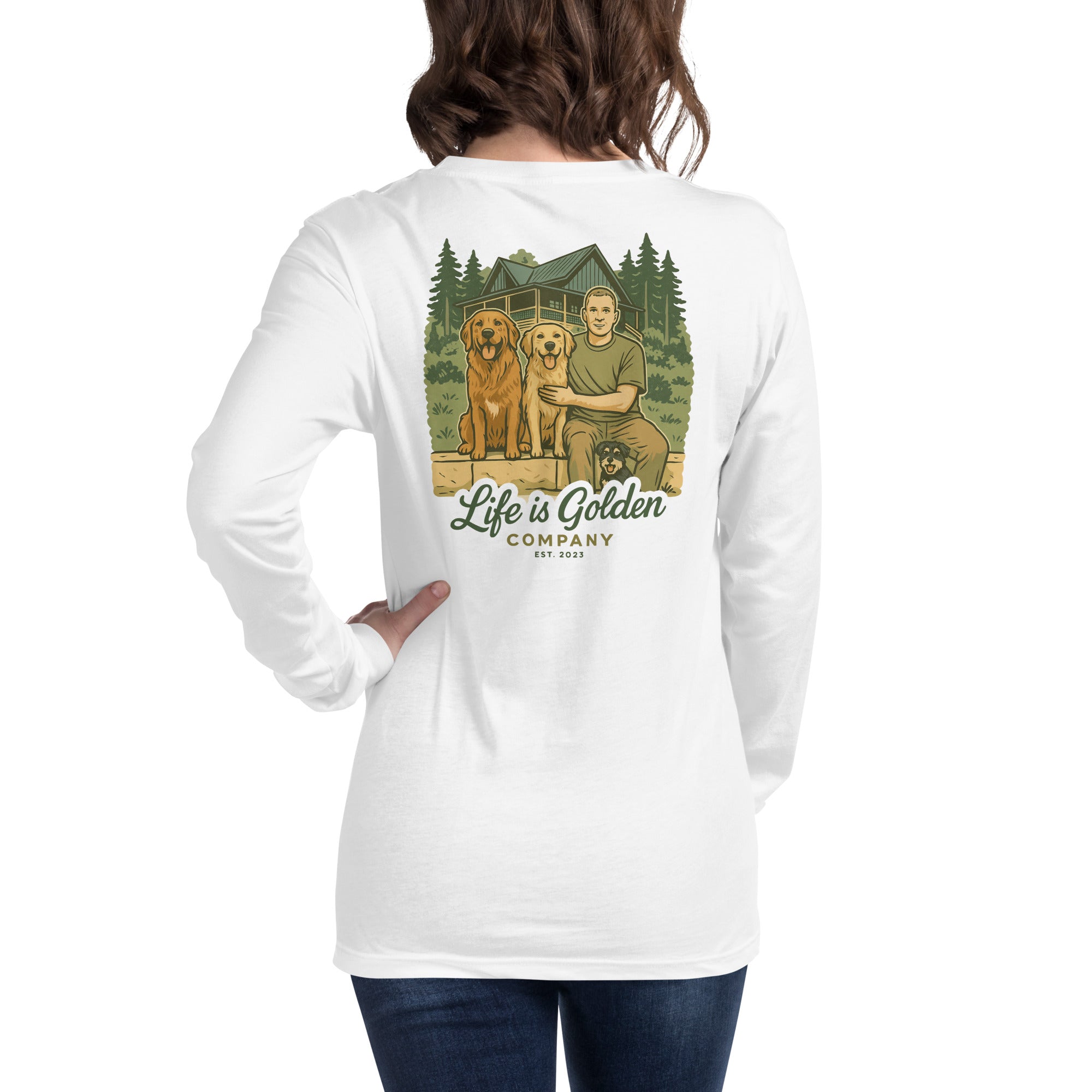 Cabin Company Unisex Long Sleeve Tee