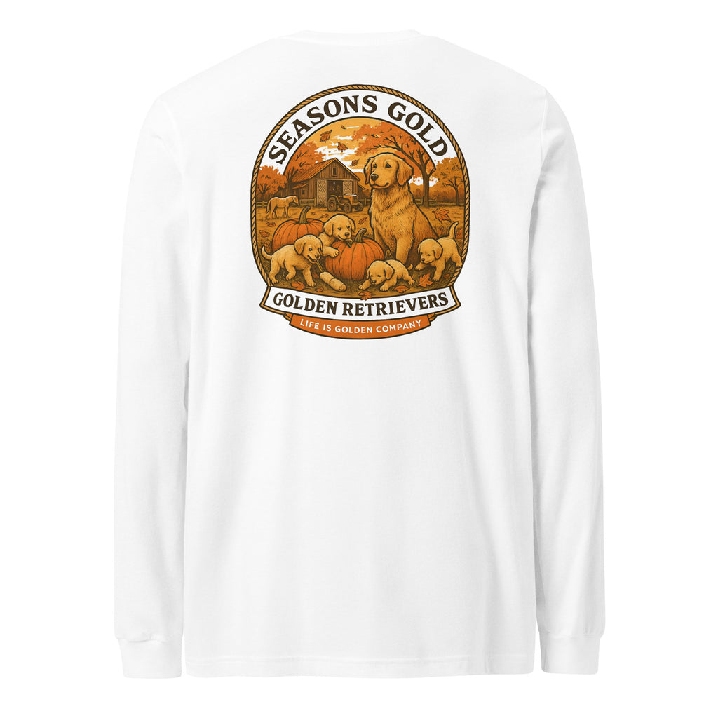Seasons Gold Autumn Unisex Long Sleeve Tee