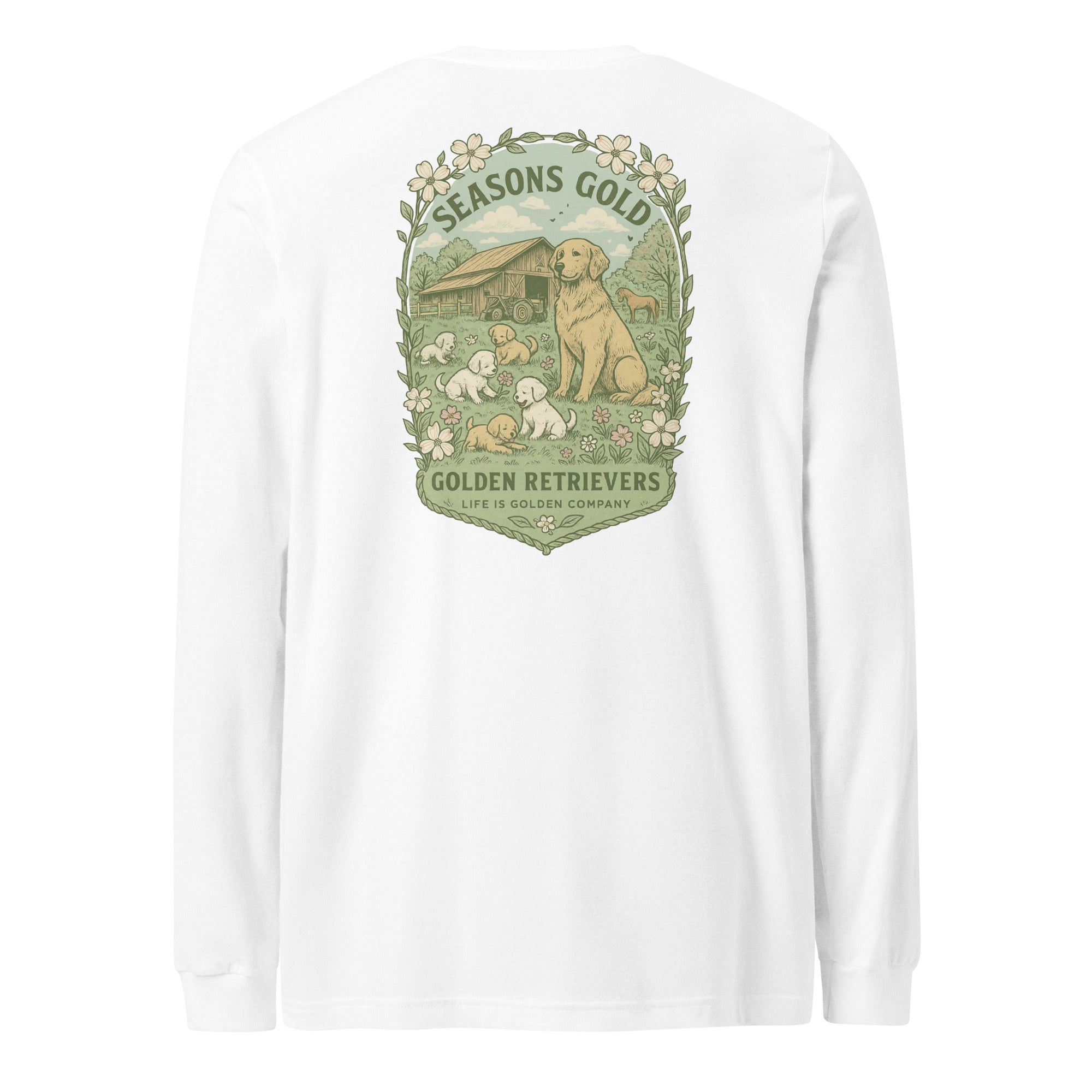Seasons Gold Spring Unisex Long Sleeve Tee