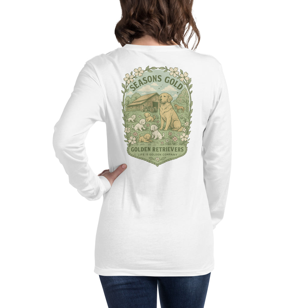 Seasons Gold Spring Unisex Long Sleeve Tee