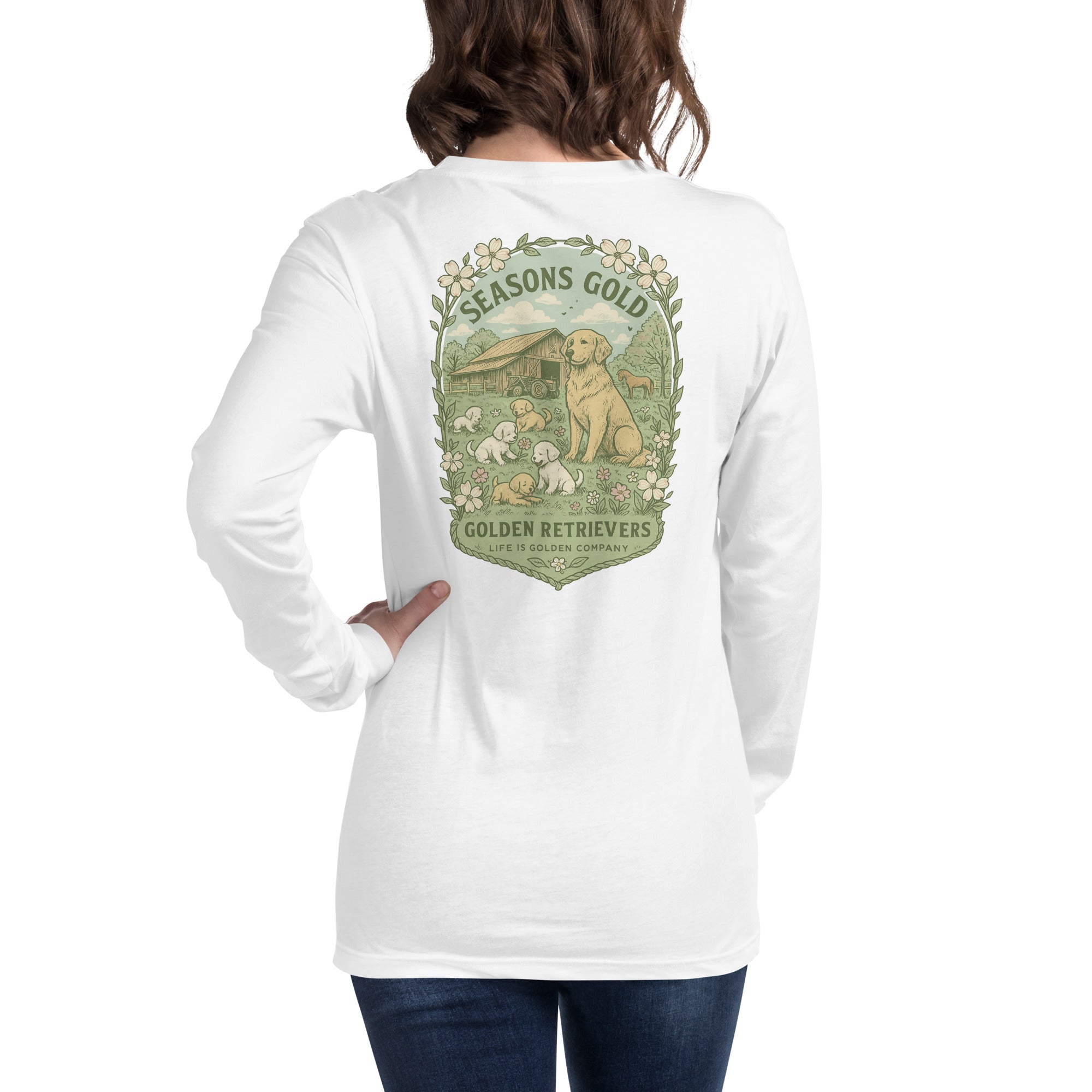 Seasons Gold Spring Unisex Long Sleeve Tee