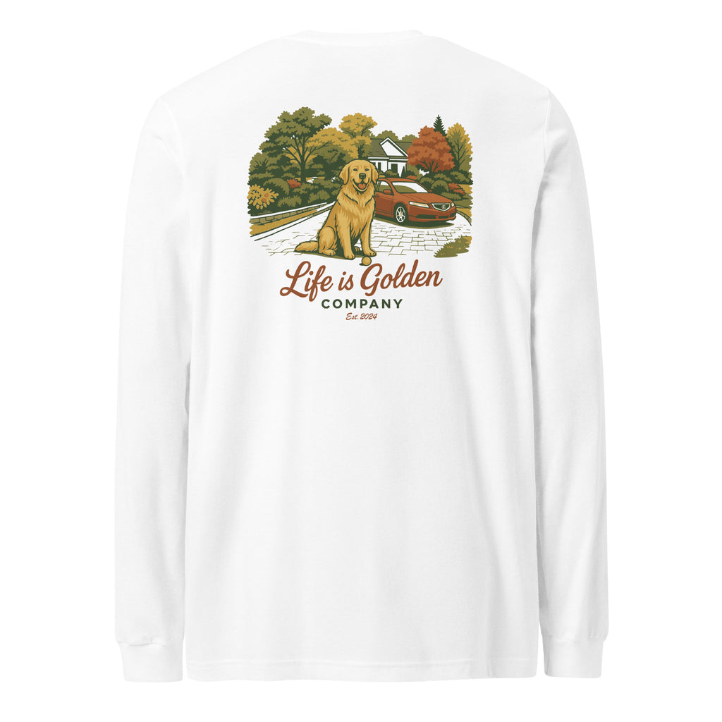 His Favorite Ride Unisex Long Sleeve Tee