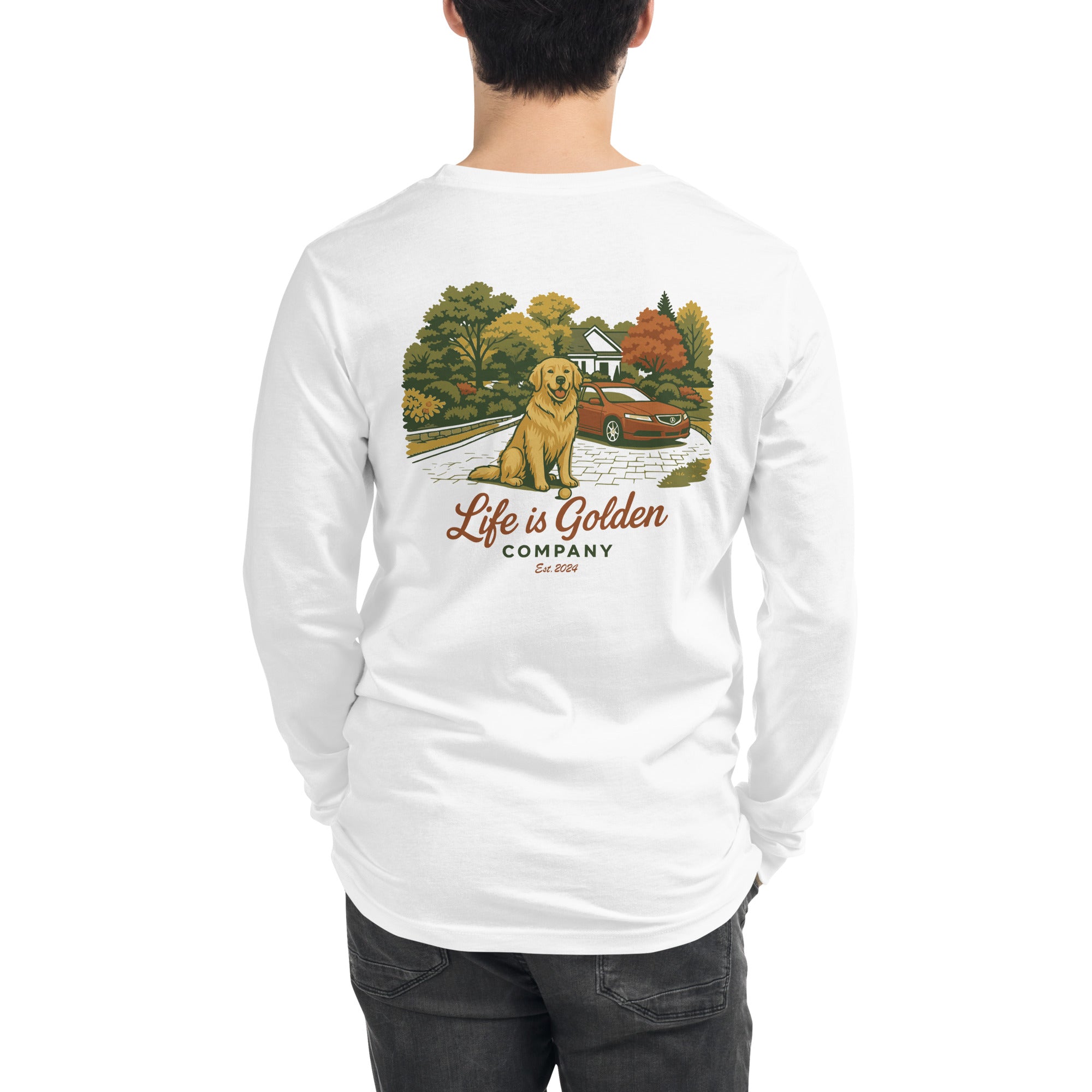 His Favorite Ride Unisex Long Sleeve Tee