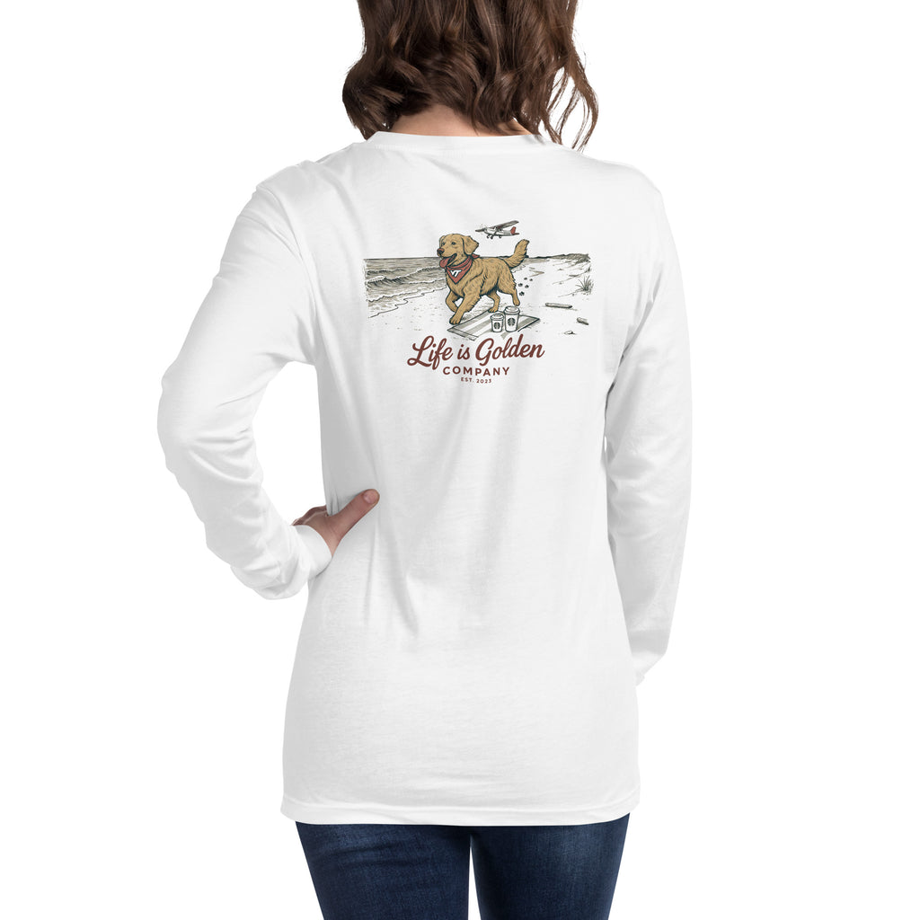 VT Beach Run Long Sleeve Tee