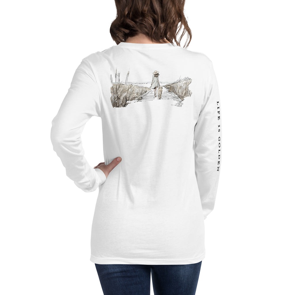 Beach Stroll Long Sleeve Tee